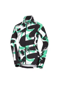 Women's ski technical sweater with all-over print JAMIYA