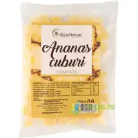 Ananas Cuburi Confiate 100g