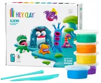 Trusă de modelat argilă Hey Clay - Extraterestrii