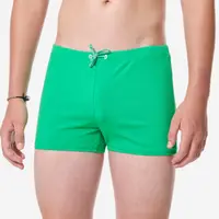 Boxeri de baie înot 100 Plus Verde Băieți Adolescenți