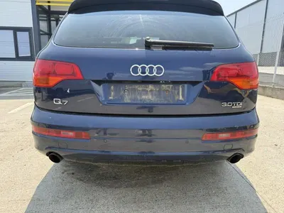 Bara spate sline completa cu senzori de parcare culoare albastra - lz5e Audi Q7 (2006-2010) [4L]
