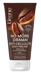 Exfoliant de corp anticelulitic cu extract de cafea No More Drama, 175g, Lirene