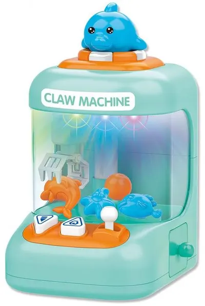 Mașină de joacă pentru copii Raya Toys - Macara cu lumini, albastră