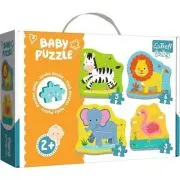 Puzzle baby clasic animale safari, 8 piese, Trefl