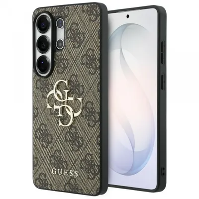 Husa pentru Samsung Galaxy S26 Ultra S948, Guess, 4G Big Logo, Maro