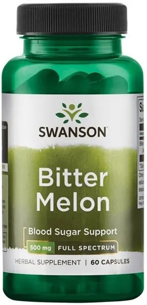 Bitter Melon, 500 mg, 60 capsule, Swanson