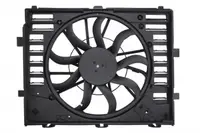 Ventilator radiator (cu carcasa) potrivit PORSCHE CAYENNE 3.0D-4.8 06.10-