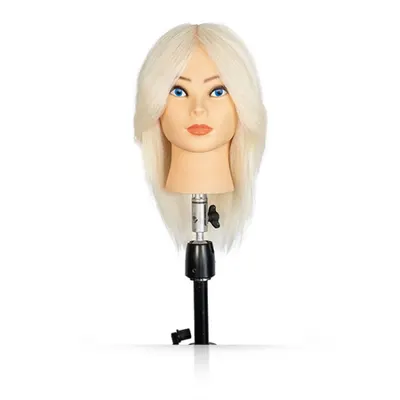 Cap de manechin EXALTO - ADELE - par 100% natural - 1027 - blond alb