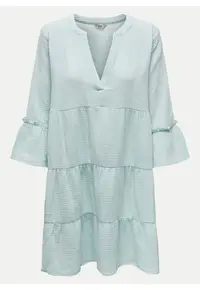 Rochie de vara dama 15267999 - Bumbac organic - Verde - Verde