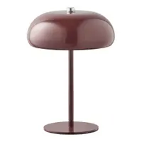 Veioză burgundy din metal (înălțime 23 cm) Margate – House Nordic