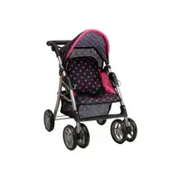 Carucior de papusi Moni Pinky Dots