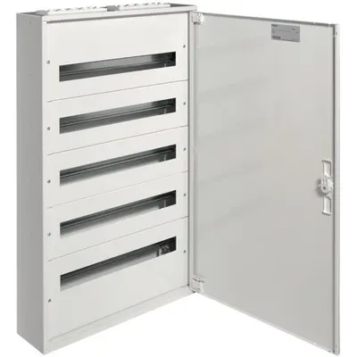 Tablou electric aplicat 120 module ( 5x24 ), usa opaca Hager FW524W