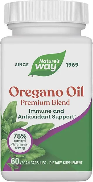 Oregano Oil, 60 capsule vegetale, Nature's Way