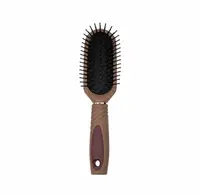 Perie pentru păr profesională – dreptunghiulară, cu peri nylon și mâner ergonomic