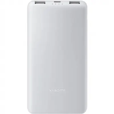 Baterie Externa Xiaomi Lite, 10000mAh, 22.5W, QC + PD, 1 x USB-C - 2 x USB-A, Alba BHR9350GL