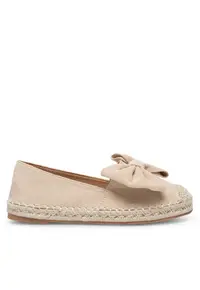 Pantofi dama - 8529 - Textil - Bej