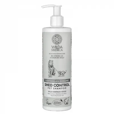 Sampon pentru caini pisici Wilda Siberica Antinaparlire 400 ml