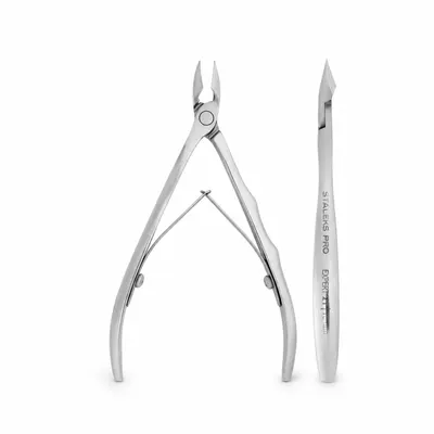 Clește Profesional Cuticule Staleks Expert NE-21-10, 10 mm pentru Manichiură și Pedichiură