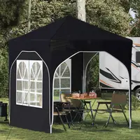 vidaXL Cort de Petrecere Pop-up 192 x 192 x 245 cm Antracit