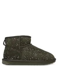 Ghete dama Stinger Micro Milkyw - piele naturala - verde inchis