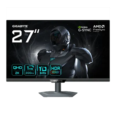 Monitor Gaming Gigabyte G27Q2, 27", 2560 x 1440 pixeli, Black, 2 ani Garantie