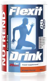 Flexit Drink, portocale, 400 g, Nutrend
