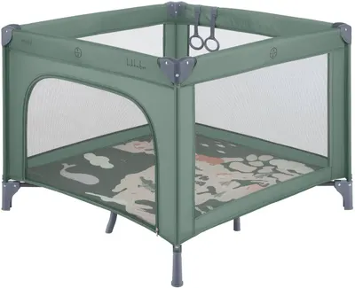 Țarc de joacă Kikkaboo - Enjoy, North America Green 2026
