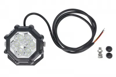 Lumina lucru (LED, 12 24V, 20W, 1800lm, numar diode: 6, inaltime: 105mm, latime: 105mm, adancime: 58mm, lungime cablu: 1,5m, lumina dispersata; mers inapoi, cu lumina inversa)