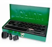 Set capete chei tubulare de impact 1 2 , Toptul 10-32mm 17buc.