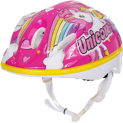 Casca de protectie, Dino Bikes, Unicorn, Marime 52-56 cm, 3 ani+, Multicolor