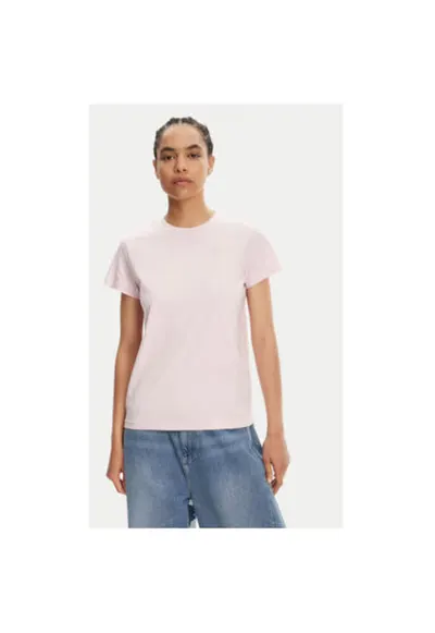Tricou dama 62115RW - Bumbac - Roz - Roz
