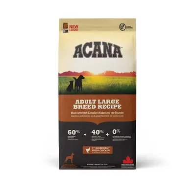 Hrana Uscata Caini, Acana Dog Adult Talie Mare, 11.4 kg