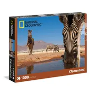 Puzzle Clementoni 1000 piese Zebra National Geographic 39356