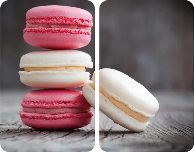 Plăci de sticlă de protecție Wenko - macarons francezi, 2 bucăți, universal