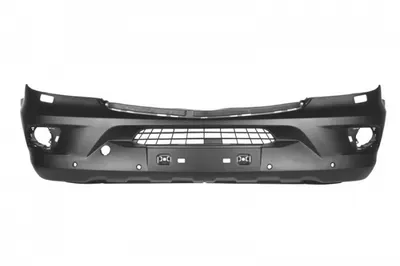 Bara (Fata, cu gauri pentru lampa de ceata, cu gauri pentru spalator de faruri, cu gauri pentru senzorii de parcare, negru) potrivit MERCEDES SPRINTER 3,5-T (B906) 10.13