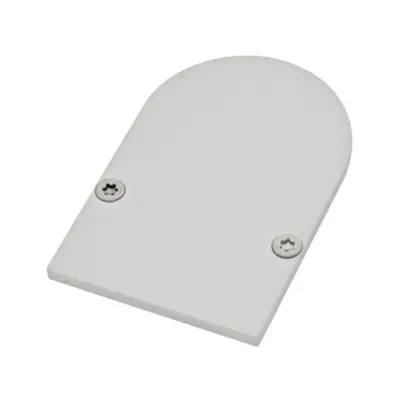 Profile end cap CLR round closed incl. Screws