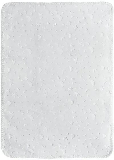 Pătură pentru bebeluși Lorelli - Twinkle, 80 x 110 cm, gri