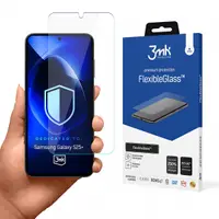 Folie de protectie Ecran 3MK FlexibleGlass pentru Samsung Galaxy S25+ S936, Sticla Flexibila, Full Glue