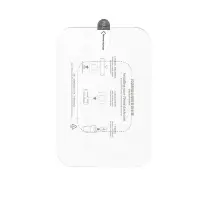 Kit folie adeziva 70mai A7 pentru 70Mai Dash Cam M500 (Suport plastic+Folie termorezistenta+Autocolante electrostatice)