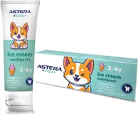 Astera Kids Pastă de dinţi Ice Cream, 2-6 ani, 65 ml