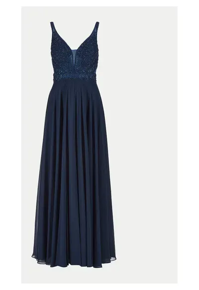 Rochie de seara dama 5AH005HK - Sintetic - 42 EU - Bleumarin