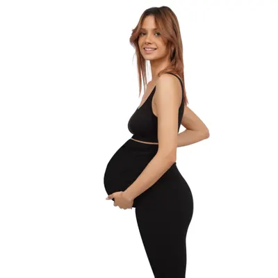 Colanti pentru gravide CF04 NEGRU, Uniconf | marimea S