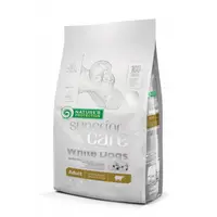 Nature's Protection Superior Care White Dogs, miel, hrana uscata pentru caini adulti de talie mica cu blana alba, 2 x 1.5 kg