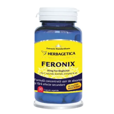 Feronix, Herbagetica | 30 capsule
