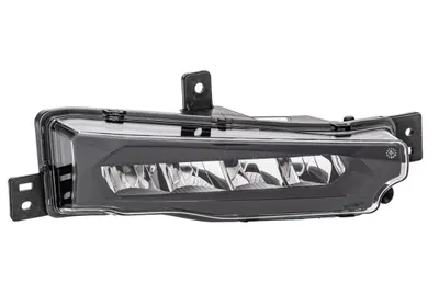 Proiector ceata fata dreapta (LED, negru frame) potrivit BMW X3 G01 10.17