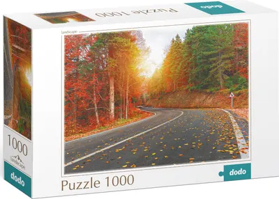 Puzzle DoDo de 1000 piese - Pădure de toamnă