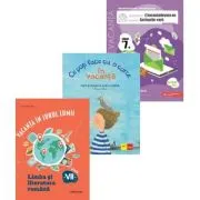 Set 3 caiete pentru vacanta de vara Limba si literatura romana clasa a 7-a