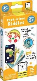 Joc educativ Banana Panda Peek-a-boo - Ghicitori, 5+ ani