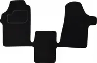 Covorase auto (fata, velur, 2 bucati, culoare negru) MERCEDES VITO MIXTO (W639), VITO (W639) dupa 2003
