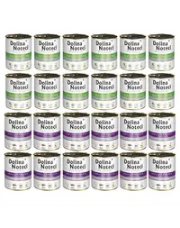 DOLINA NOTECI Premium Mix vânat și iepure cu merișoare 24x800 g conserve pentru câini